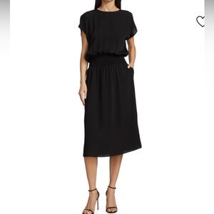 LAFAYETTE 148 NEW YORK
Kinley Smocked Waist Dress, Large